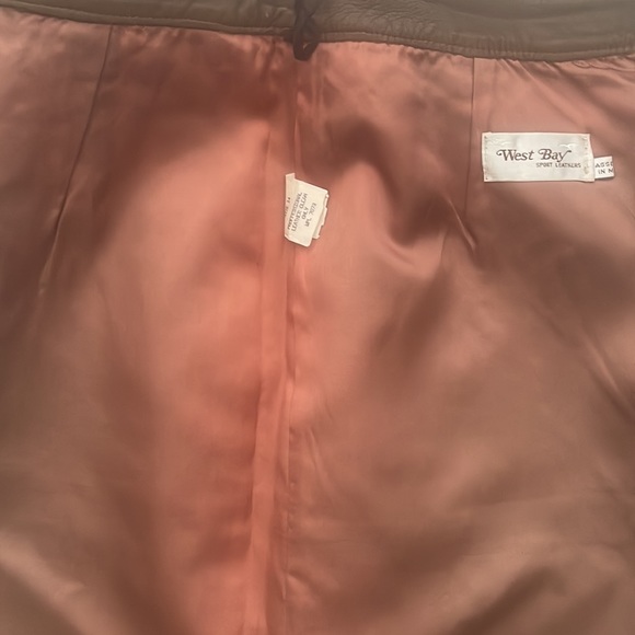 Lamb leather skirt - Picture 7 of 8